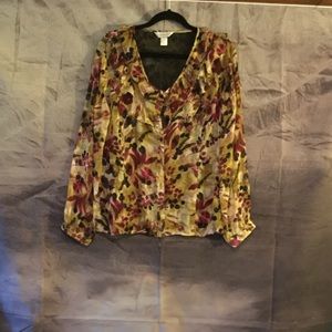 Christopher & Banks blouse for casual or  a suit